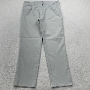 Peter Millar Pants Mens 36x29 Performance Gray Khaki‎ Golf Stretch Brentwood